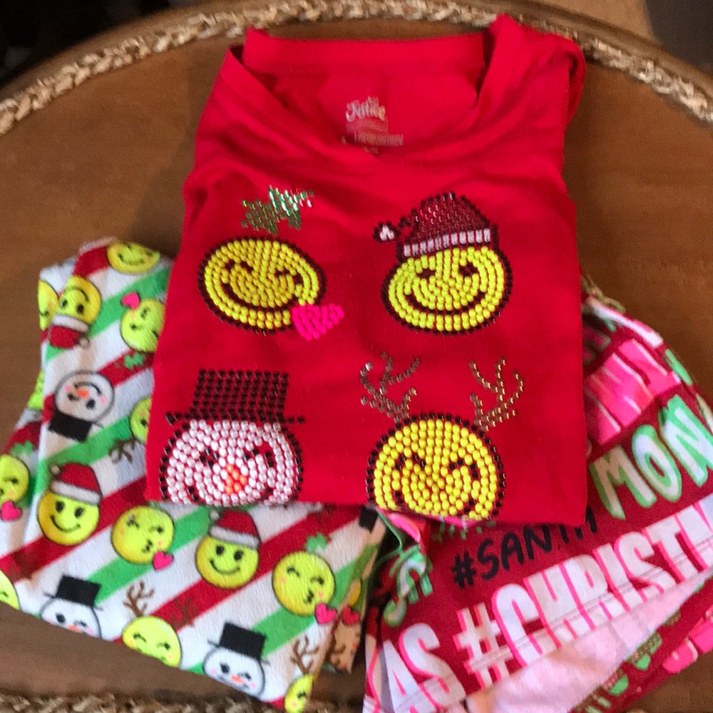 Justice Christmas pj